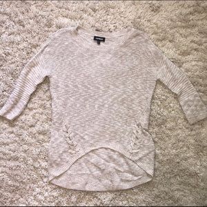 Express hi/low sweater